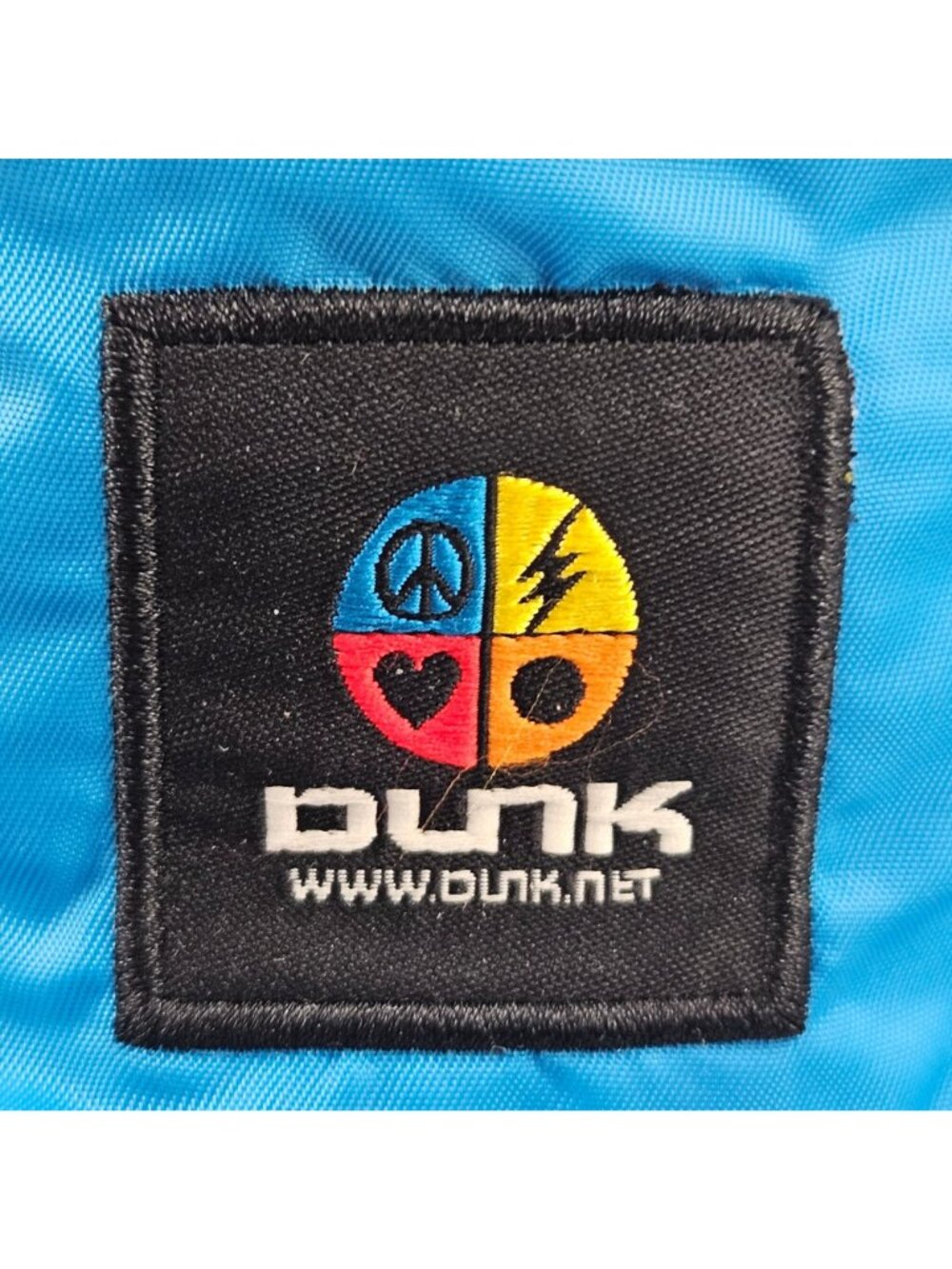 Dunk Wear Bucket Hat Blue Orange Nylon Adjustable Drawcord Coin Pouch Lined - Picture 6 of 9